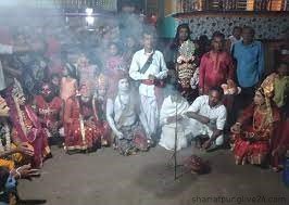 চৈত্রসংক্রান্তি উপলক্ষে গ্রামে গ্রামে নীল উৎসব